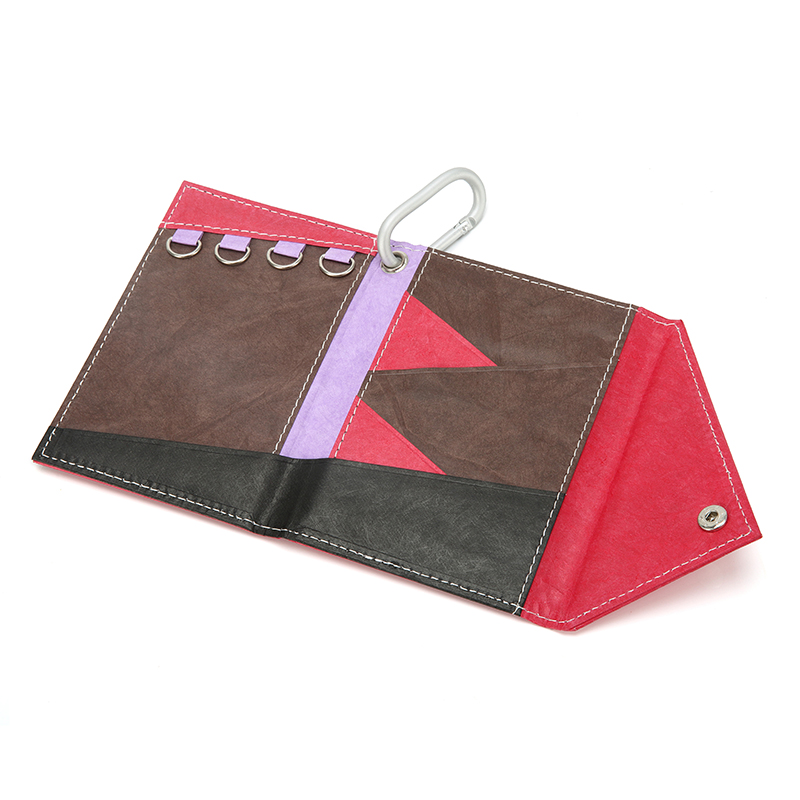 Designer wallet with removable ID window