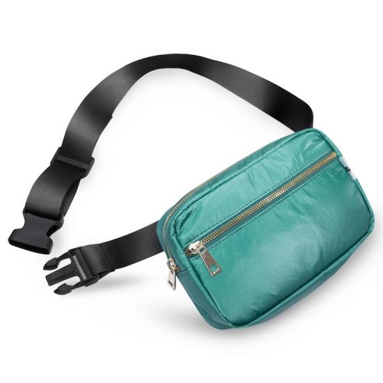 Green Tyvek crossbody bag