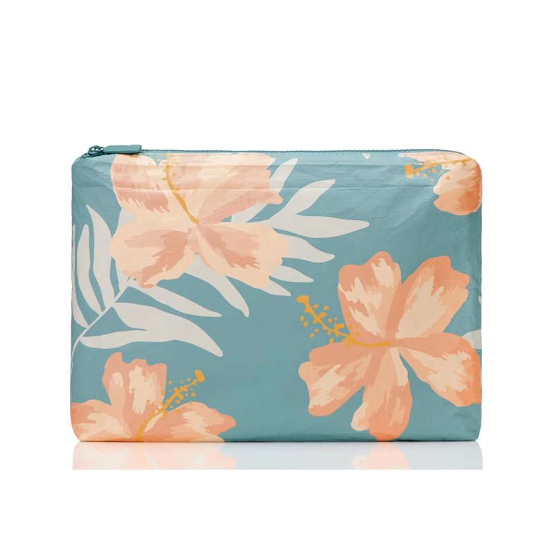 Bolsa grande para cosméticos Tyvek® à prova d'água com impressão personalizada – Bolsa de praia leve para uso seco/molhado