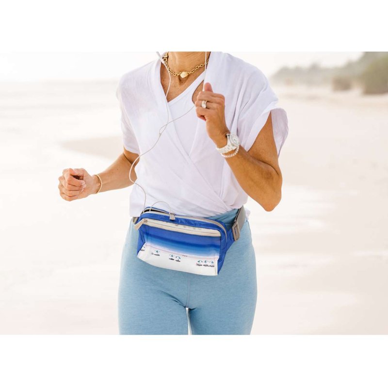 Pochete transversal unissex – Pochete ajustável para corrida, caminhada, academia e viagens ao ar livre